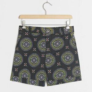 ANTHROPOLOGIE Maeve Abstract City Shorts Women's Size 4